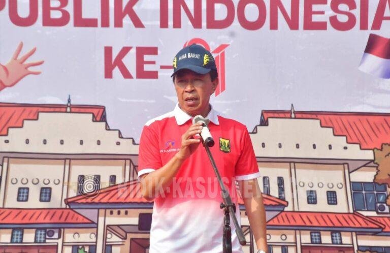 Lomba Tradisional Semarakkan HUT RI, Pegawai Setda Tampil Kompak