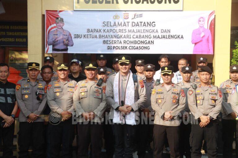 Kapolres Majalengka Lanjutkan Kunjungan Kerja ke Polsek Jajaran, Perkuat Soliditas dan Tingkatkan Pelayanan Presisi