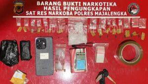 Sat Resnarkoba Polres Majalengka Ungkap Kasus Narkotika, Puluhan Gram Sabu Berhasil Diamankan