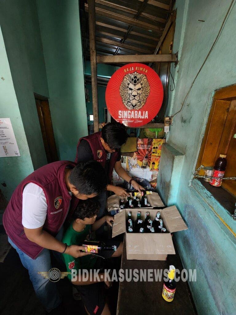 Polresta Cirebon Sita 647 Botol Ilegal