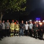 Respon Cepat Polisi, Brimob dan Damkar Tangani Kebakaran Lahan Kedawung