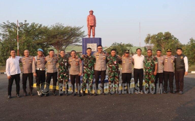 Mantapkan Sinergitas TNI-Polri, Kapolres Majalengka Silaturahmi ke Mako Lanud Sugiri Sukani