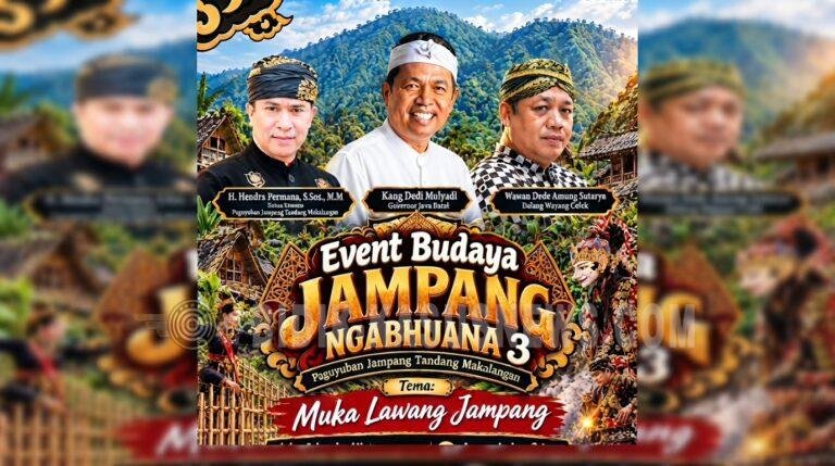 Jampang Ngabuana 3 Siap Digelar, “Muka Lawang Jampang” Jadi Napas Festival Budaya