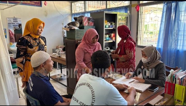 Sinergi untuk Sehat, Rutan Kelas IIB Jepara dan Puskesmas Jepara Hadirkan Pemeriksaan Kesehatan Warga Binaan