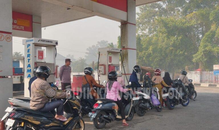 Pastikan Distribusi BBM Berjalan Lancar, Polsek Amuntai Tengah Pantau Dua SPBU di HSU