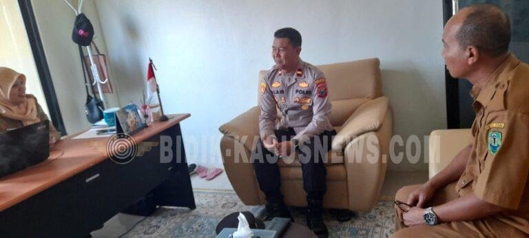 Kapolsek Amuntai Utara Sambangi Kantor Kecamatan, Perkuat Sinergi Pemerintah dan Penyuluh Pertanian