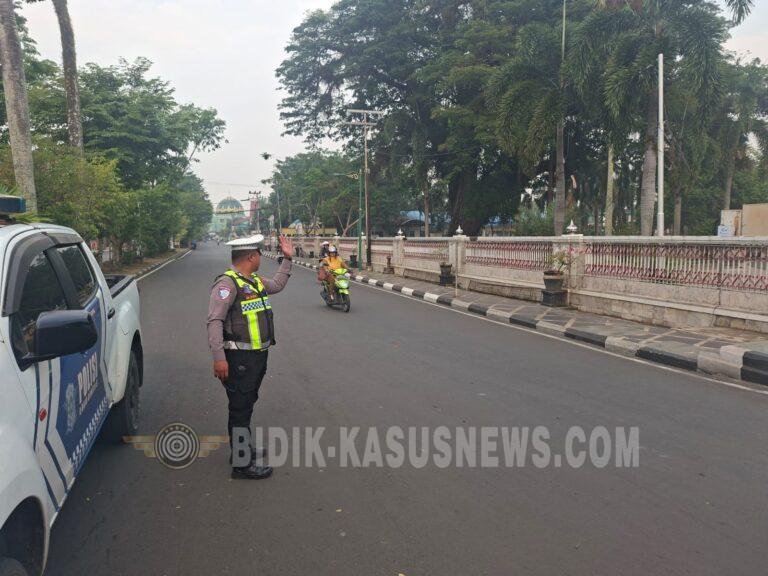 Satlantas Polres HSU Intensifkan Patroli di Jalur Rawan Kecelakaan, Pelanggaran, dan Kemacetan