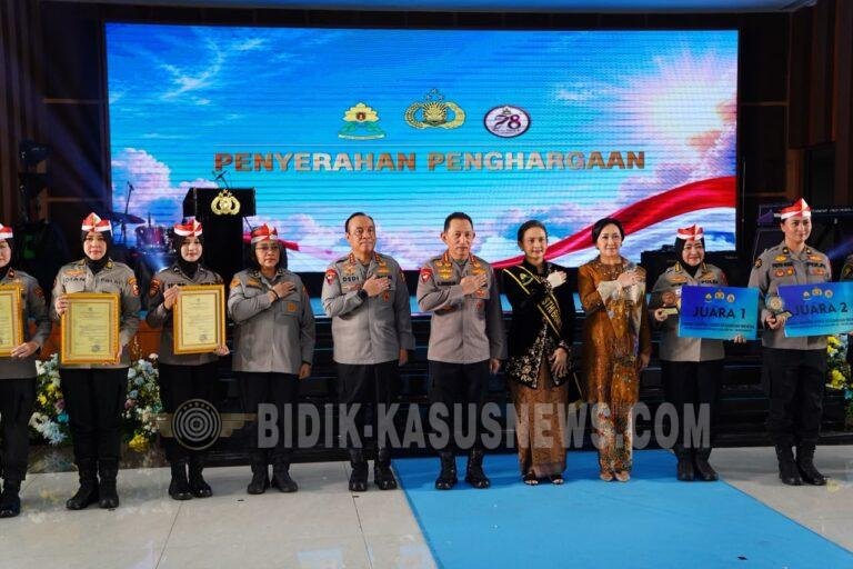 Dankorbrimob Polri Hadiri Syukuran Hari Jadi Polwan RI ke-78 di Mabes Polri