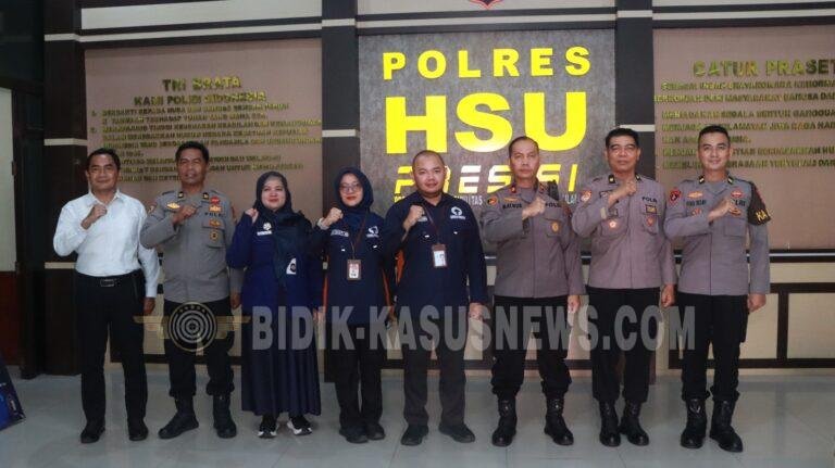 Ombudsman RI Perwakilan Kalsel Datangi Polres HSU, Lakukan Penilaian dan Wawancara Pelayanan Publik