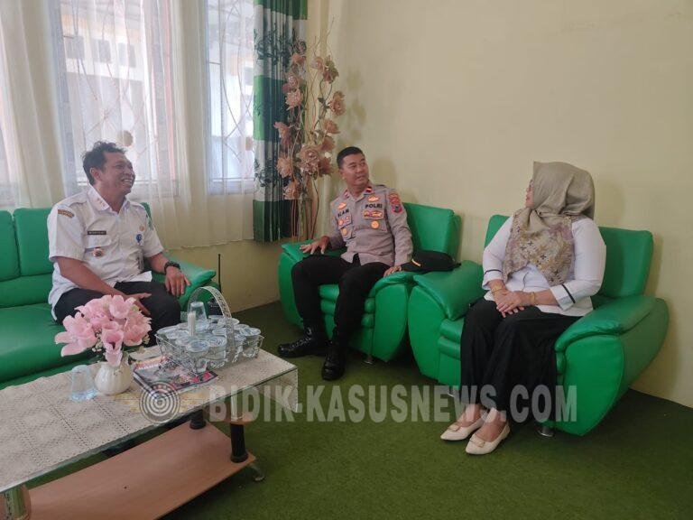 Kapolsek Amuntai Utara Perkuat Sinergi dengan Pemerintah Haur Gading, Bahas Kamtibmas