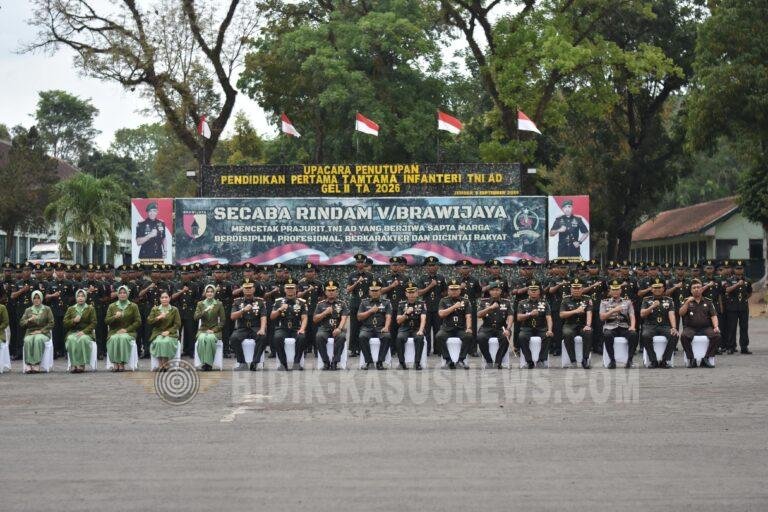 1.275 Siswa Dikmata Infanteri Resmi Dilantik di Bumi Secaba Rindam V/Brawijaya