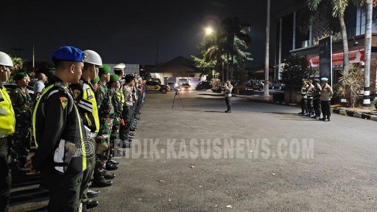 Jaga Kondusivitas, Kodim 0410/KBL & Aparat Terkait Patroli Skala Besar Bandar Lampung