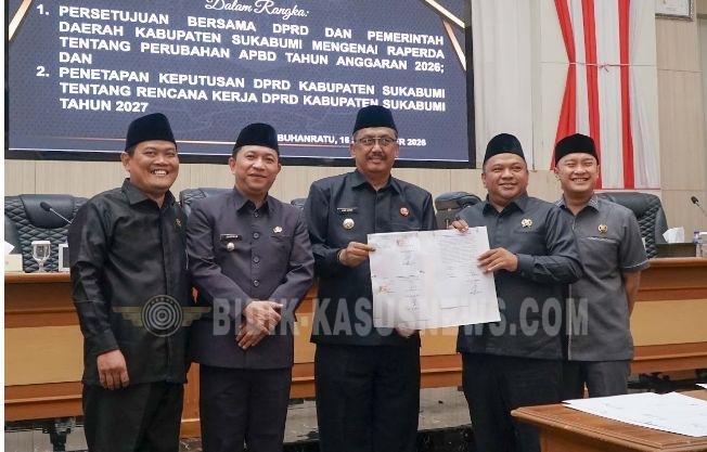 Perubahan APBD Kabupaten Sukabumi 2026 Disepakati, Tambahan Rp89 Miliar Topang Program Prioritas