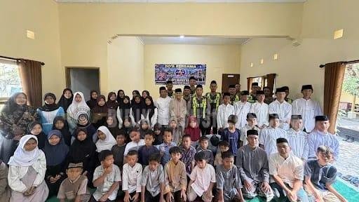 Sambut HUT Lalu Lintas ke-71, Satlantas Polres Majalengka Gelar Doa Bersama dan Santuni Anak Yatim Panti Asuhan YTPA
