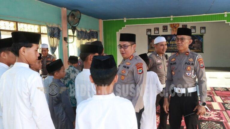 Sat Lantas Polres HSU Gelar Doa Bersama Anak Panti Muhammadiyah Alabio, Momentum Hari Lalu Lintas Bhayangkara ke-71