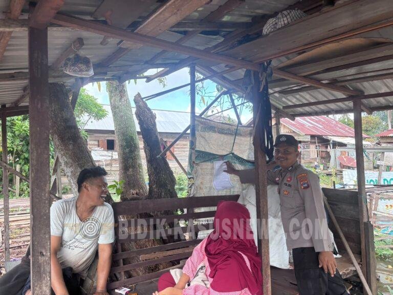 Cegah Karhutla, Polsek Danau Panggang Gencarkan Patroli Dialogis dan Sosialisasi kepada Warga