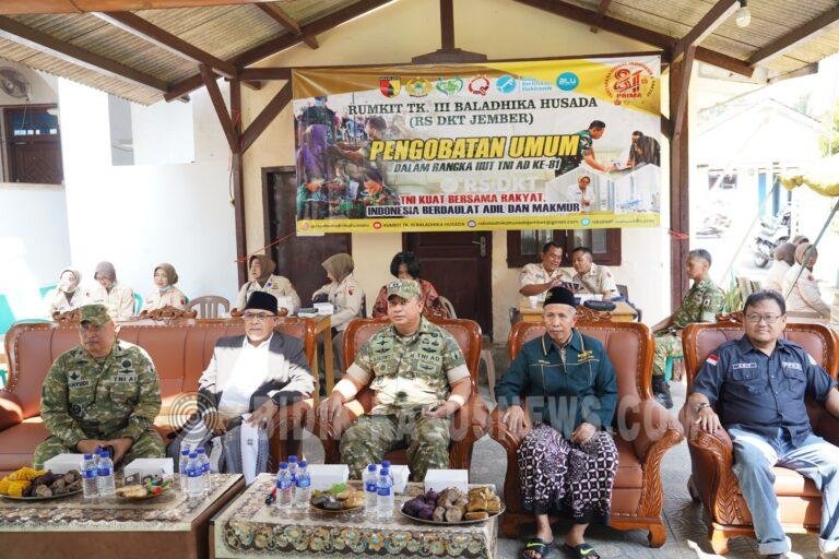 Terhubung Langsung dengan Monas: Peringati Maulid Nabi dan HUT Ke-81 TNI, DKT Jember Sukses Gelar Baksos Kesehatan 