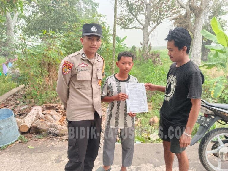 Polsek Sungai Pandan Gencarkan Patroli Dialogis, Warga Diimbau Waspadai Karhutla