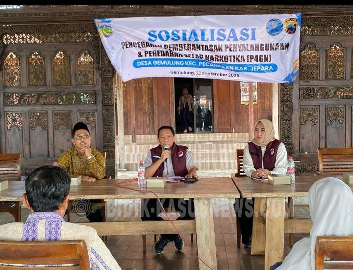 Satresnarkoba Polres Jepara Perkuat Benteng Desa Gemulung dari Ancaman Narkoba