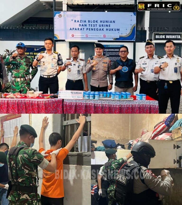 Aparat Bersenjata Lengkap Geruduk Lapas Sumedang