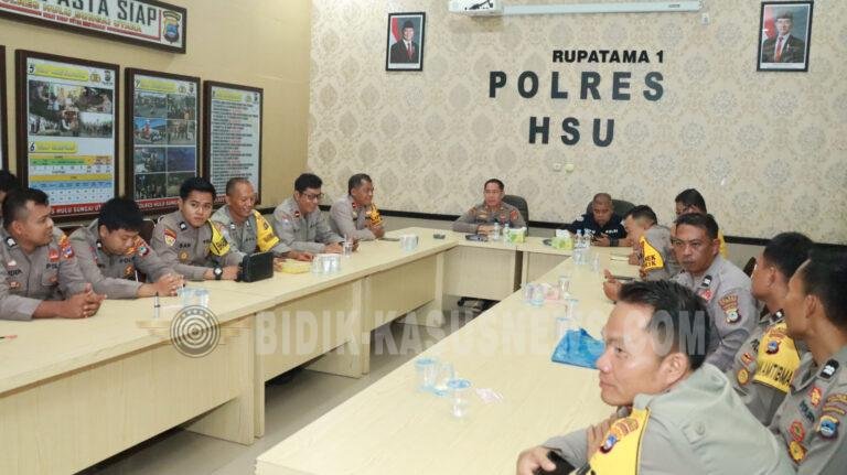 Polres Hulu Sungai Utara Sosialisasikan SPMB SMA Kemala Taruna Bhayangkara kepada Jajaran hingga Bhabinkamtibmas