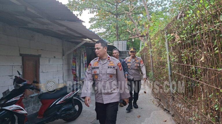 Kapolsek Jatinegara Pantau Cipinang Besar Selatan, Dorong Penguatan Keamanan dan Antisipasi Longsor