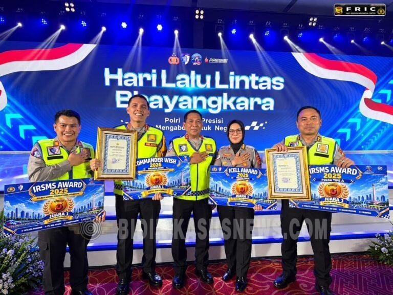 Polda Jabar Borong Penghargaan HUT Lalu Lintas ke-71, Raih Empat Juara 1