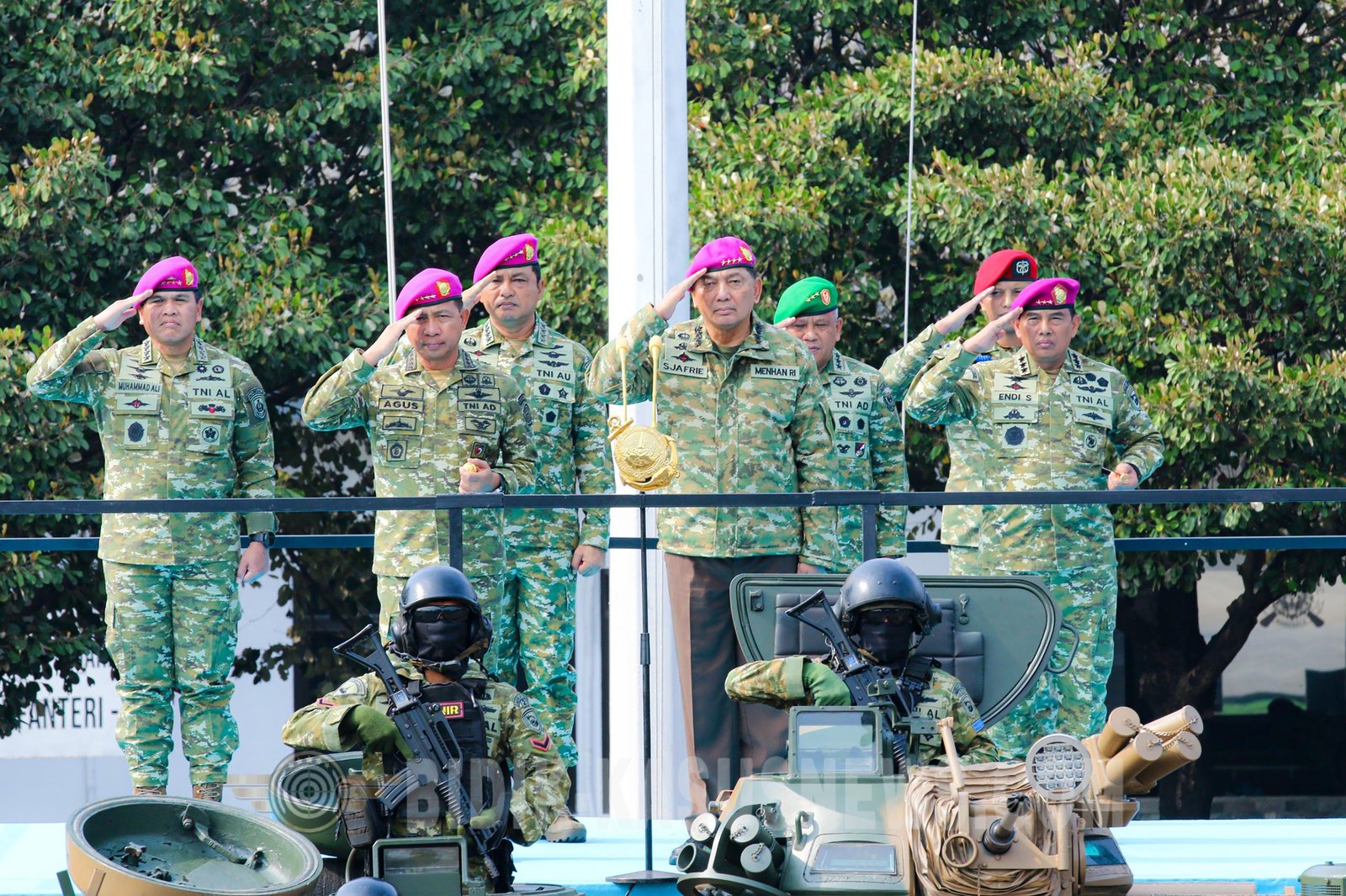 MENHAN RI RESMIKAN AAV M-35 UNTUK MARINIR, 35 RANPUR AMFIBI MASUK 2026 DAN 70 UNIT TAHUN 2027