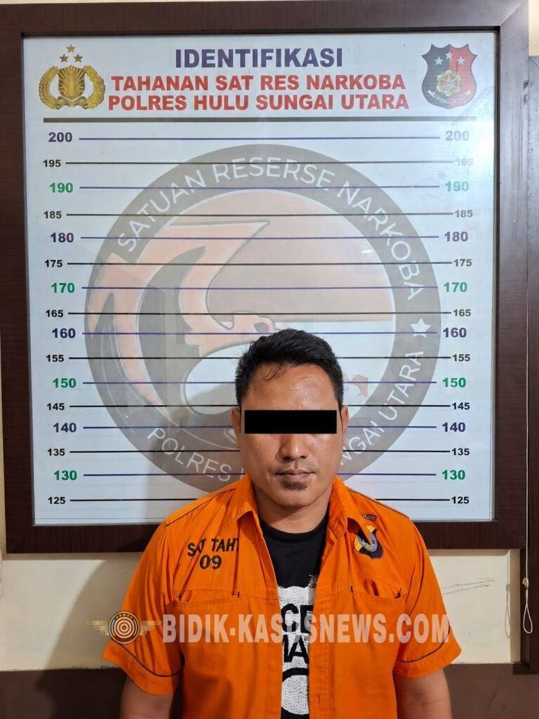 Polisi Amankan Pria di HSU, Sabu 5,04 Gram dan Uang Rp6,5 Juta Jadi Barang Bukti