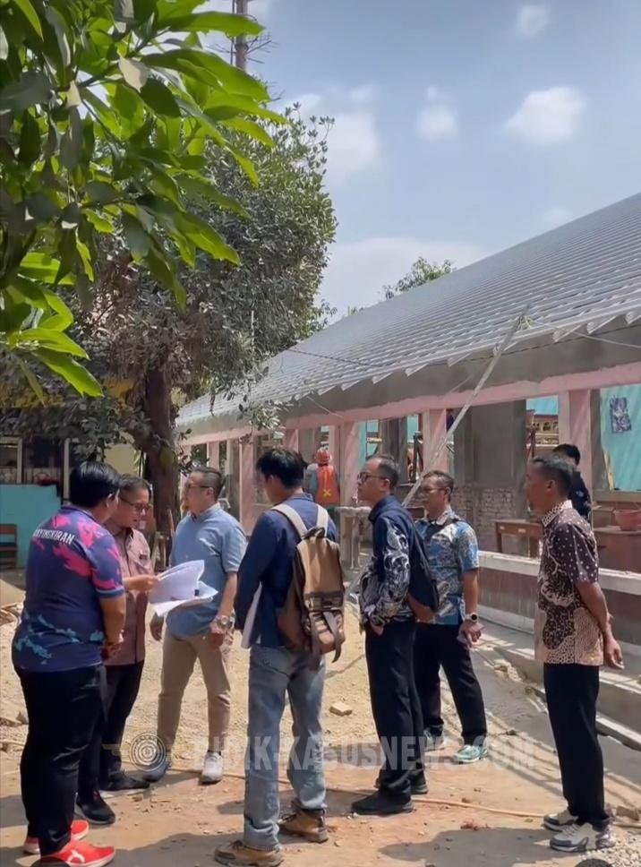 Ini Pesan Iing, Ketua Komisi III Saat Sidak Revitalisasi SD Di Majalengka