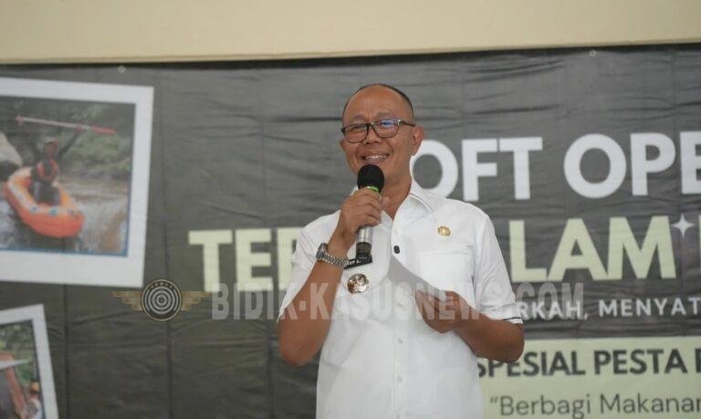 Soft Opening Teras Alam Riverside, Ayep Zaki Dorong Kolaborasi dan Kepedulian Sosial untuk Sukabumi