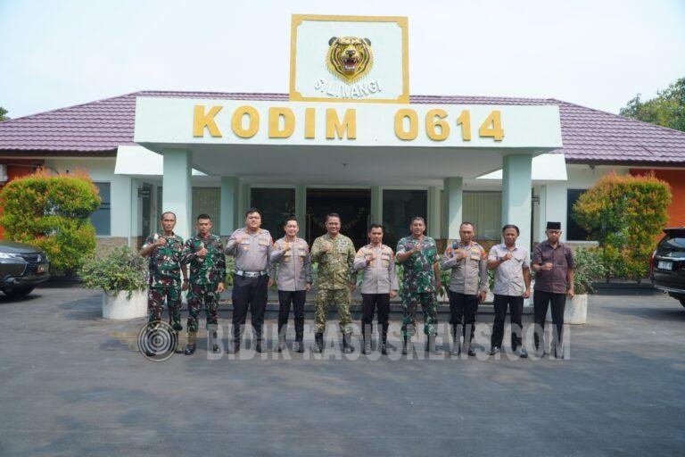 Kapolres Cirebon Kota dan Dandim 0614 Perkuat Sinergitas TNI-Polri