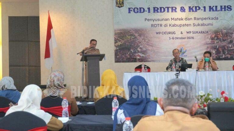 Pemkab Sukabumi Susun RDTR Cicurug-Sukaraja, Antisipasi Ledakan Pertumbuhan Wilayah
