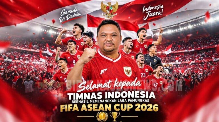 Timnas Indonesia Juara FIFA ASEAN Cup 2026, Ketua DPRD Kabupaten Sukabumi: Kebanggaan untuk Seluruh Rakyat