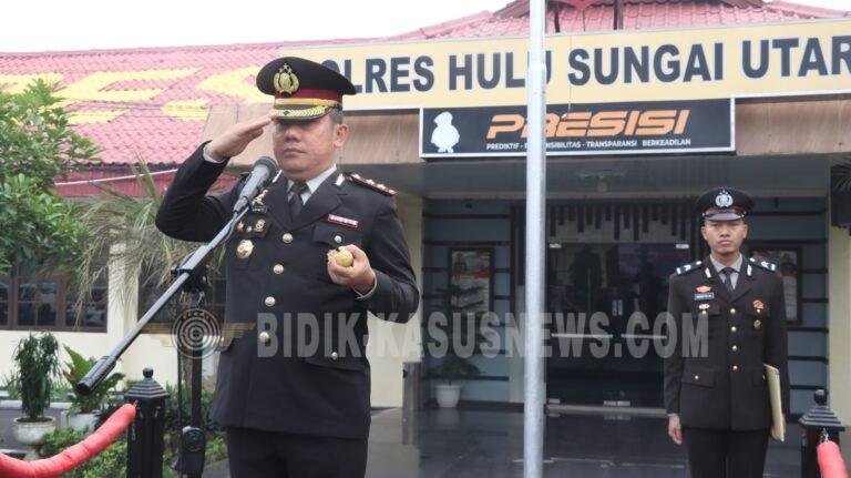 Polres Hulu Sungai Utara Gelar Upacara Peringatan Hari Kesaktian Pancasila Tahun 2026