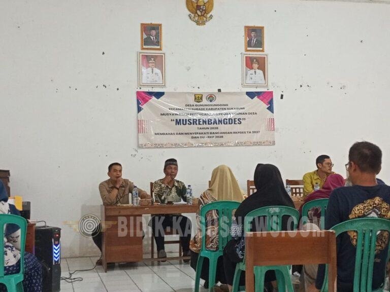 Musrenbangdes Gunungsungging Bahas Arah Pembangunan 2027-2028