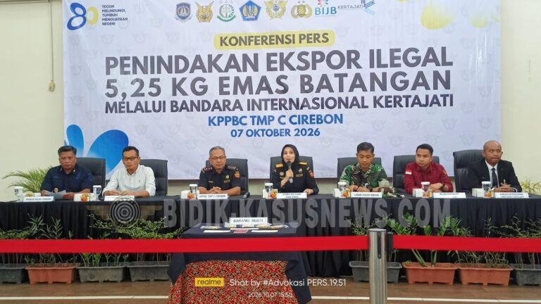 Modus Barang Bawaan Penumpang, Bea Cukai Cirebon Gagalkan Ekspor Ilegal 5.25 Kg Emas Senilai Rp 12 Miliar di Bandara Kertajati