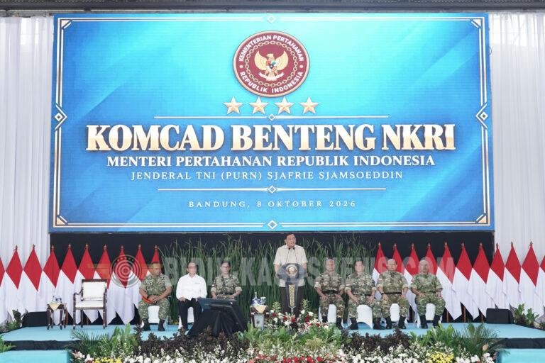 Pangdam III/Siliwangi Dampingi Menhan RI Kunjungan Kerja Di Wilayah Kodam III/Siliwangi