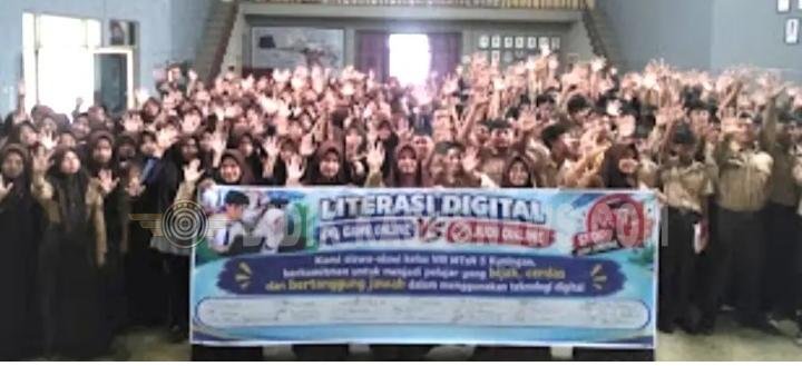 Kang Nana Suhendra M.Pd Ajak Pelajar jauhi Judol dan lawan Bullying