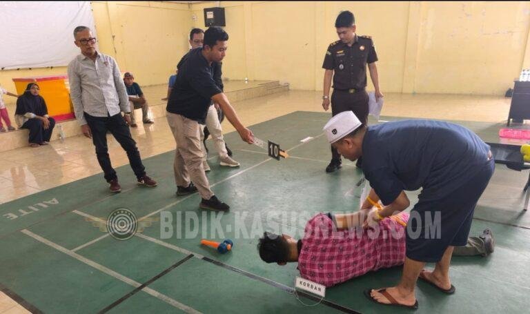 Rekonstruksi Anak Bunuh Ibu di Kuningan, 23 Adegan Diperagakan