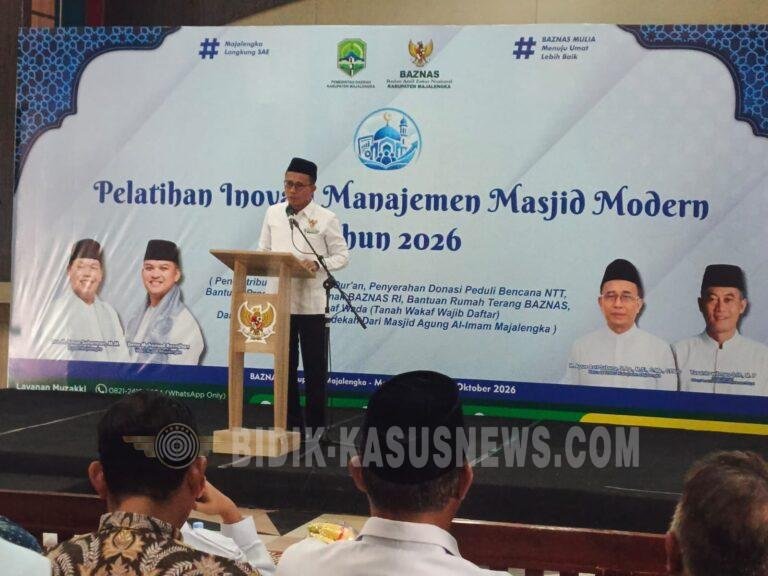 Pelatihan Inovasi Manajemen Masjid Modern Baznas Majalengka Diserbu Peserta