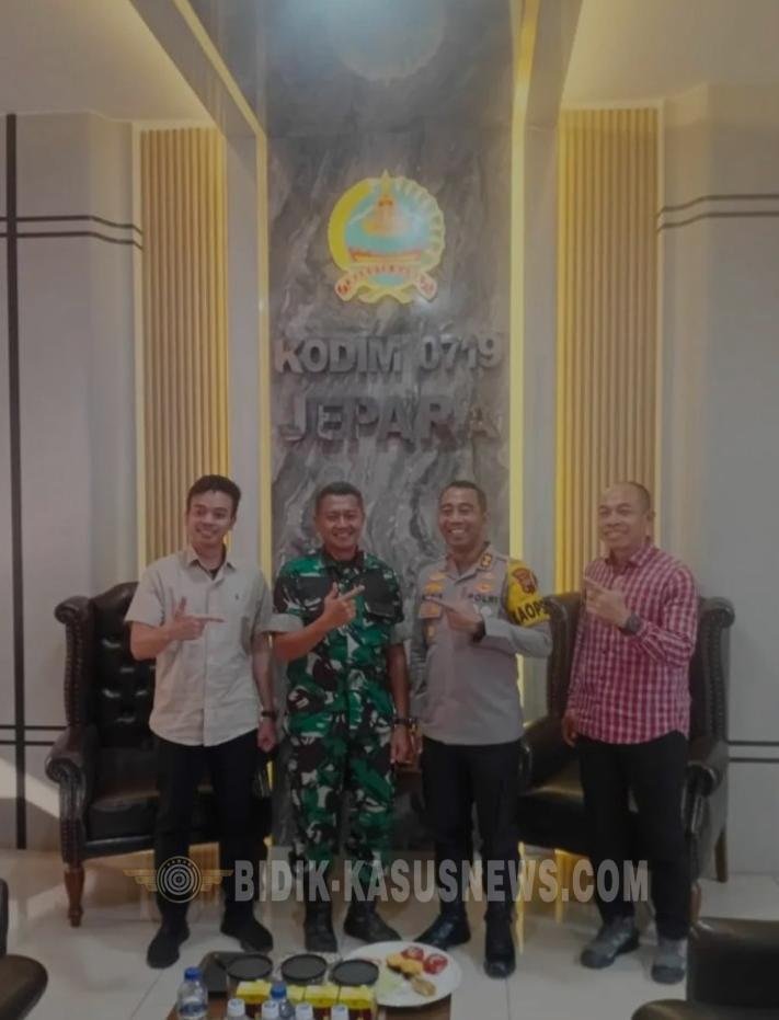 Kapolres Baru Jepara AKBP Keris Aji Wibisono Perkuat Komunikasi dengan Dandim 0719