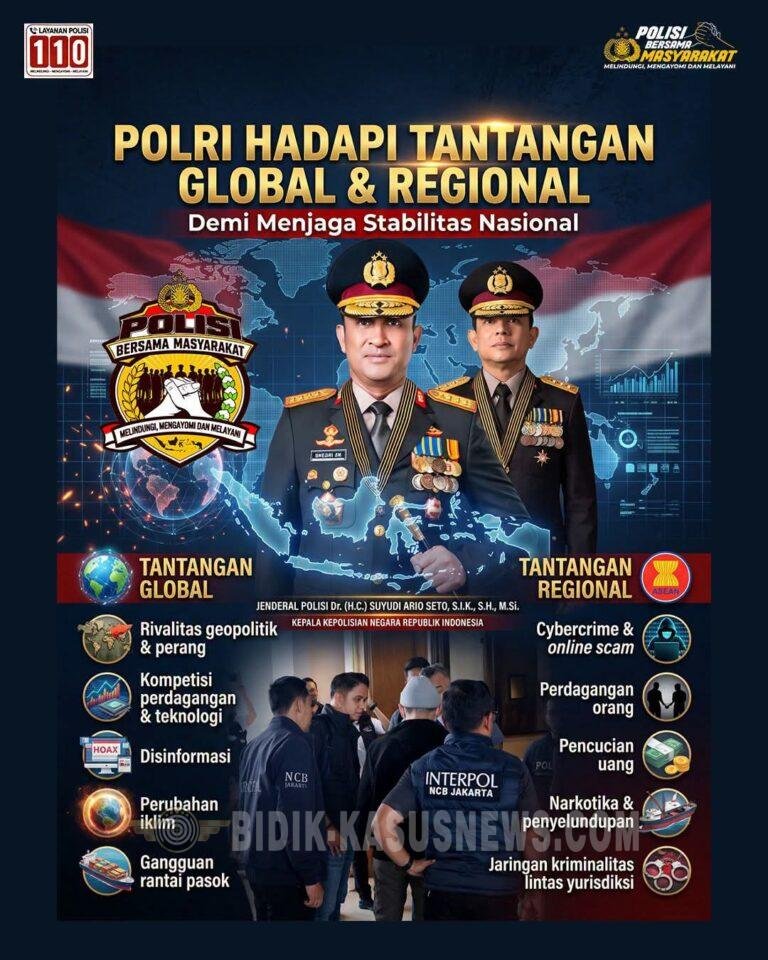 Polri Hadapi Tantangan Global Dan Regional