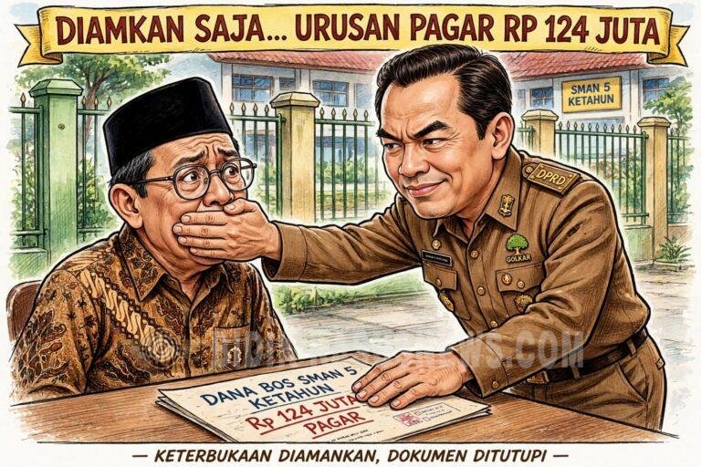 Dana BOS Rp124 Juta untuk Pagar SMAN 5 Ketahun Dipertanyakan, Respons Anggota DPRD Bengkulu Utara Jadi Sorotan