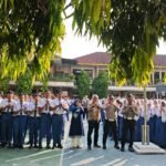 Tingkatkan Kesadaran Hukum Pelajar, Sat Lantas Polres Kuningan Sosialisasi Tertib Berlalu Lintas di SMAN 1 Kuningan