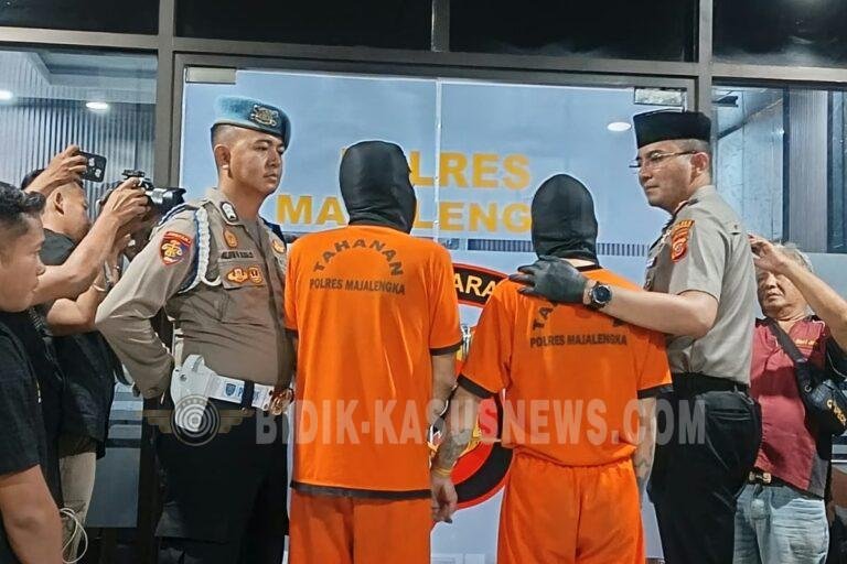 Polres Majalengka Ungkap Curat Kios Semangka dan Penadahan Dua HP