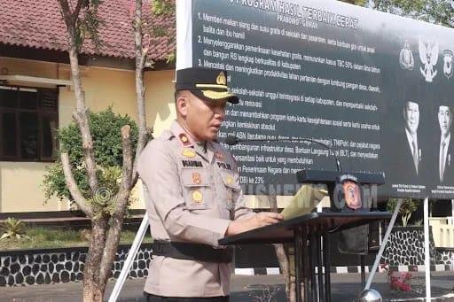 Antisipasi Dinamika Penyampaian Aspirasi, Polres Majalengka Gelar Apel Kesiapsiagaan