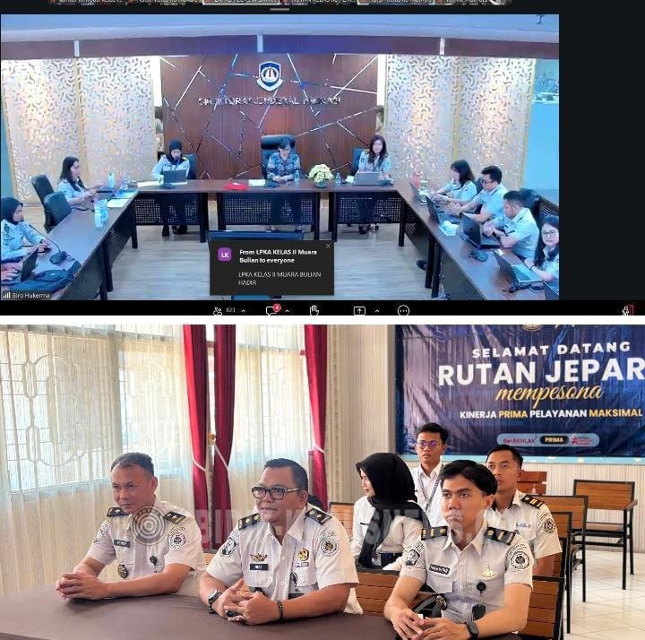 Perkuat Kapasitas Strategis, Pegawai Rutan Jepara Ikuti Bimtek Kerja Sama dan Tata Kelola Imigrasi dan Pemasyarakatan