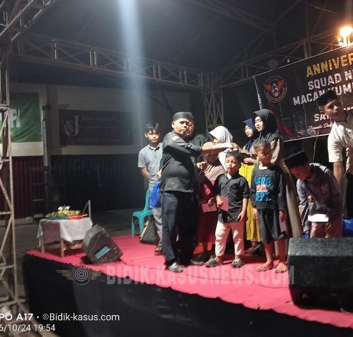 Anniversary ke-2 PAC Bangsri Macan Kumbang, Squad Nusantara Santuni 10 Anak Yatim