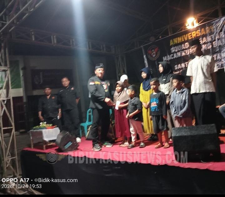 Ketua DPC Squad Nusantara Jepara Hadiri Anniversary ke-2 PAC Bangsri Macan Kumbang